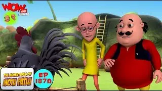 Evil Chicken - Motu Patlu dalam Bahasa - Animasi 3D Kartun | WowKidz Indonesia