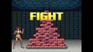 M.U.G.E.N: Yuka Takeuchi (Variable Geo) vs. SF2 Bricks Bonus Stage