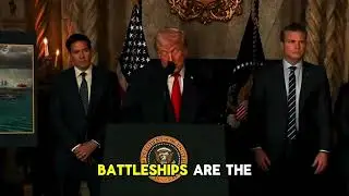 Trump Announces &lsquo;Golden Fleet&rsquo;: '100 Times More Powerful Than Any Battle*ship Ever Built'.