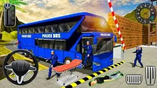 Police Mountain Bus Driving Simulator - Police Bus Simulator - Android Gameplay