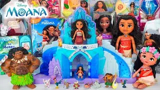 90 Minutes with Disney Moana Toys Collection Unboxing | Disney Princess Elsa's Ice Palace Playset