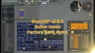 BlueARP v2.8.5 Guitar Mode Factory Bank demo + various covers