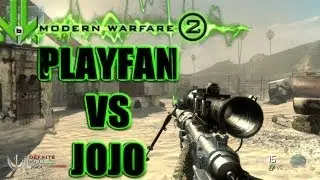 PlayFan & JoJo - 1 vs 1 au snipe sur MW2 !