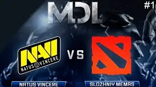 NaVi vs SM #1 (bo3) MDL Changsha Major 2018 CIS Qual. 21.03.2018