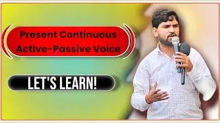 Master Present Continuous Passive Voice in English Grammar!💯👍