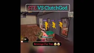 1 V 4 Clutchgod VS STE🤯 || Man iam Impressed By this Clutch🥵🔥
