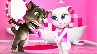 Talking Tom 🐱 Día completo con Angela 💫  Super Toons TV - Mejores dibujos animados