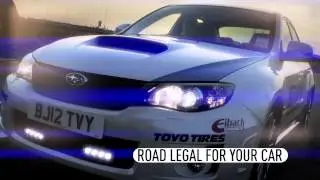 Subaru Pro R with Lazer lighting pack