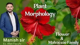Plant Morphology | Floral Morphology | Malvaceae Family | BY Manish sir ( Ex. Allen Faculty).