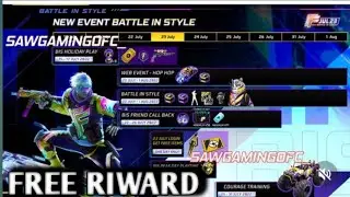 BATTLE IN STYLE EVENT CALENDAR Garena Freefire