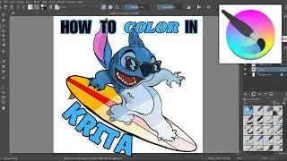The Basics Of Coloring In Krita