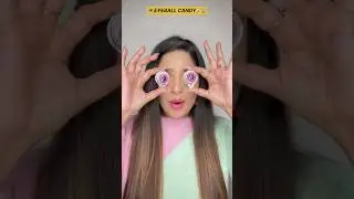 😳 Trying The Most DANGEROUS Looking 👁️ EYEBALL CANDY 🍬 || #ashortaday #trending #viral #shorts