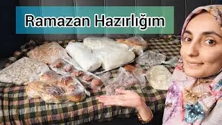 RAMAZAN BUZLUK HAZIRLIĞIM: Kavurma, Misket Köfte, Börek, Cızbız Köfte, Poğaça, Kuru Fasulye, Nohut
