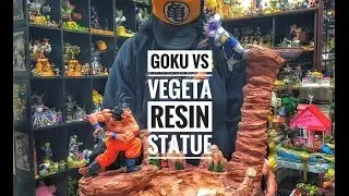 Kaioken Goku vs Vegeta Resin Statue-DBZCU X MRC EXCLUSIVE-Episode 56