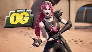 Hexed Haze / Neblina Embrujada Skin, Solo Zero Build, Gameplay (Fortnite OG Chapter 1 Season 4)
