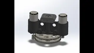 Gear Box Assembly Animation