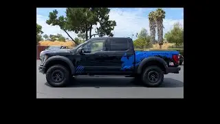 Personalized F150 Raptor Truck Vinyl Graphics
