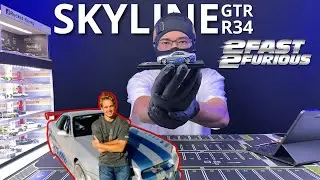 REVIEW CAR SKYLINE  GTR-R34 MINISCALE 1:64 | FAST AND FURIOUS BRYAN O'CONNER