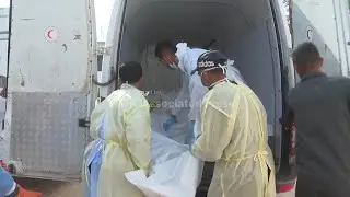 Israel hands over 45 Palestinian bodies one day after return of 3 Israeli soldiers' remains
