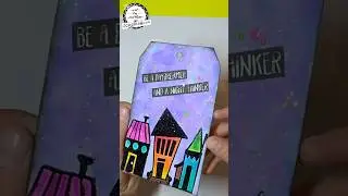 Beach Hut Trio Foam Stamp (75037) Joggles ABM. For mixed media Grab yours:  