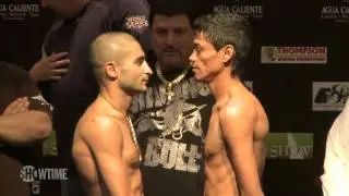 Weigh-In: Bradley vs. Peterson and Darchinyan vs. Rojas