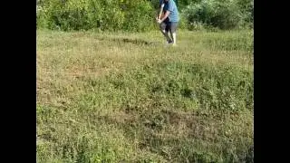 Highland games practice caber