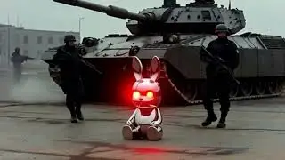 Bunny and the Blitz - Bunny Shaped Bomb (Official AI-Animated Music Video)