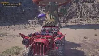 Playing with the buggy. FFVII rebirth.