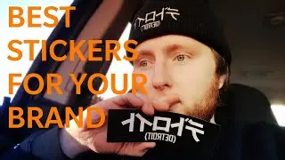 Best Stickers To Use For Your Clothing Brand / paper vs vinyl stickers / sticker printing