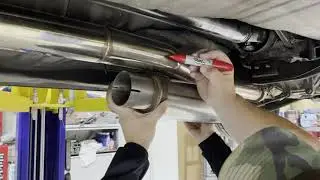 Nissan SKYLINE exhaust with an RB20DET