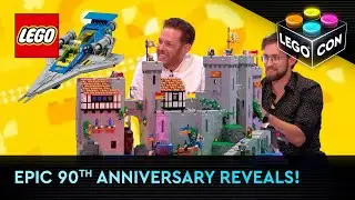 A nostalgic deep-dive into TWO exclusive new sets - 90 Years of Play - LEGO&reg; CON 2022