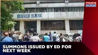 National Herald Case | ED Summons 3 Congress Netas | English News