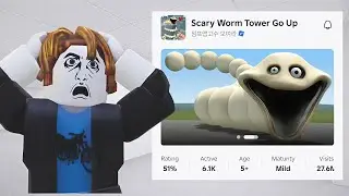 Escape the worm and climb to the top