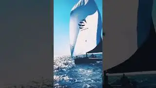 #sailing around #mallorca (gennaker mod on)