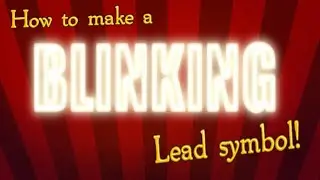 How to create BLINKING lead symbols in Unity!