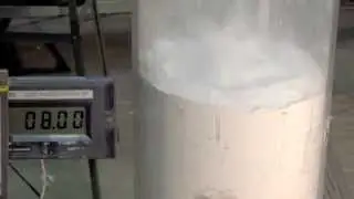 Jenike & Johanson Powder Fluidization Demonstration