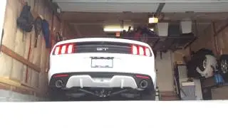 2015 Mustang GT with full ARH exhaust - cold start and a couple revs