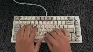 GMMK PRO - Cherry MX Black Hyperglide with CRP Cyrillic orange & KBDfans Switch Pad
