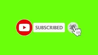 TOP 5 ANIMATED YOUTUBE SUBSCRIBE LIKE GREEN SCREEN