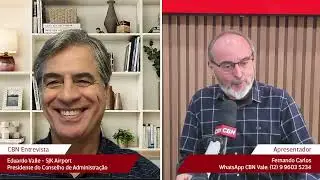Jornal da CBN Vale: Eduardo Valle &ndash; Presidente do Conselho da SJK - Aeroporto de S&atilde;o Jos&eacute; dos Campos