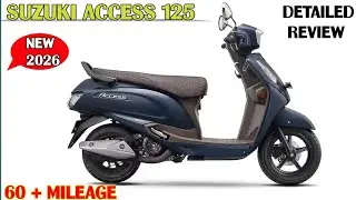 2026 Suzuki Access 125 Model Review Best Mileage Scooter I2026 Access 125 Latest Price