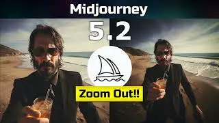 🔥 Zoom Out con Midjourney 5.2 (En español)