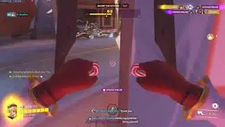 Got The Pharah Because of Poor Positioning... LOL - Overwatch Clips #1285