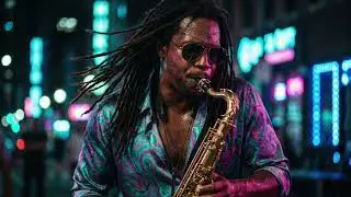 midnight strut 🎷🌃 | funk pop | slap bass groove | high energy sax