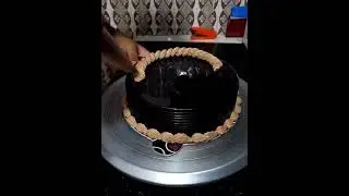 Chocolate cake Decoration ideas for birthday #shorts_ #shortvideo