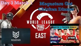 Megastars Got First Chicken Dinner In The First Match Of PMWL
