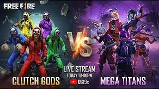 LIVE: CLUTCH GODS vs MEGA TITANS 🔥 Match 3 - Who Will Win?