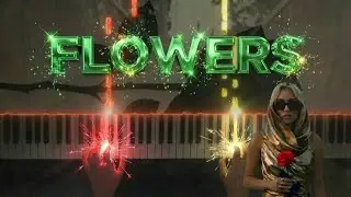 Miley Cyrus, Flowers | Piano Cover & Sheet Music