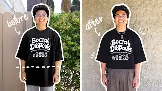 Quick Guide to Cropping Shirts &ndash; From Tees to Button Ups