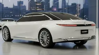 Представлена ​​Toyota Camry 2027 года! Седан, который выглядит как роскошный электромобиль.